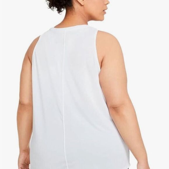 Nike Women's Dri-FIT One Standard Fit Tank Top NWT Large - Picture 2 of 4